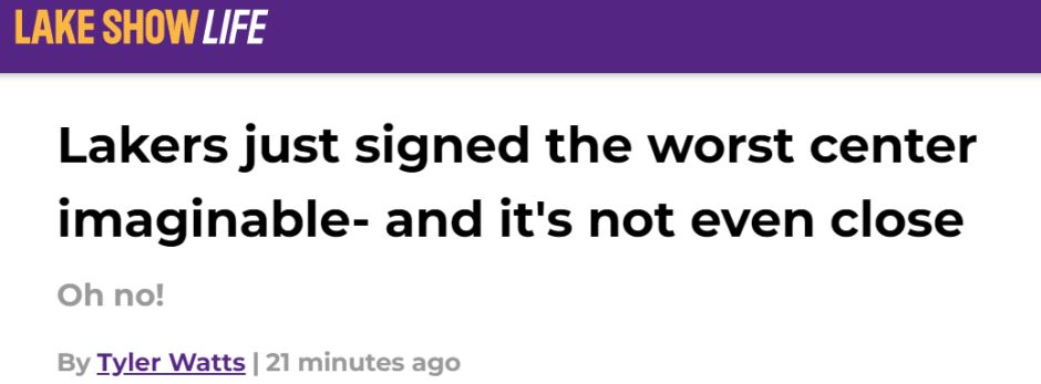 议起复盘| 2年1660万美元!湖人已签下状元艾顿为何仍被看衰?