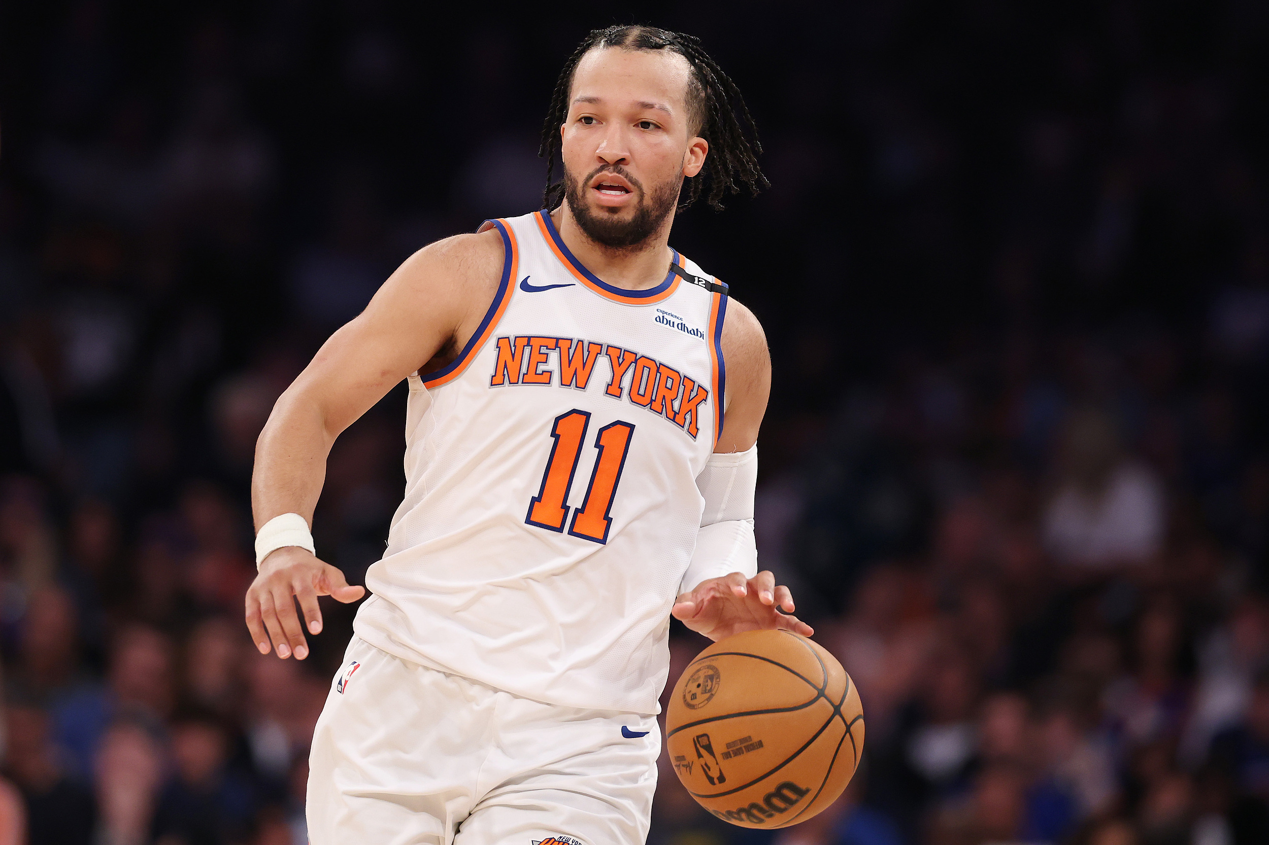 布伦森季后赛第六次砍下30+5+5,超越尤因升至队史第一