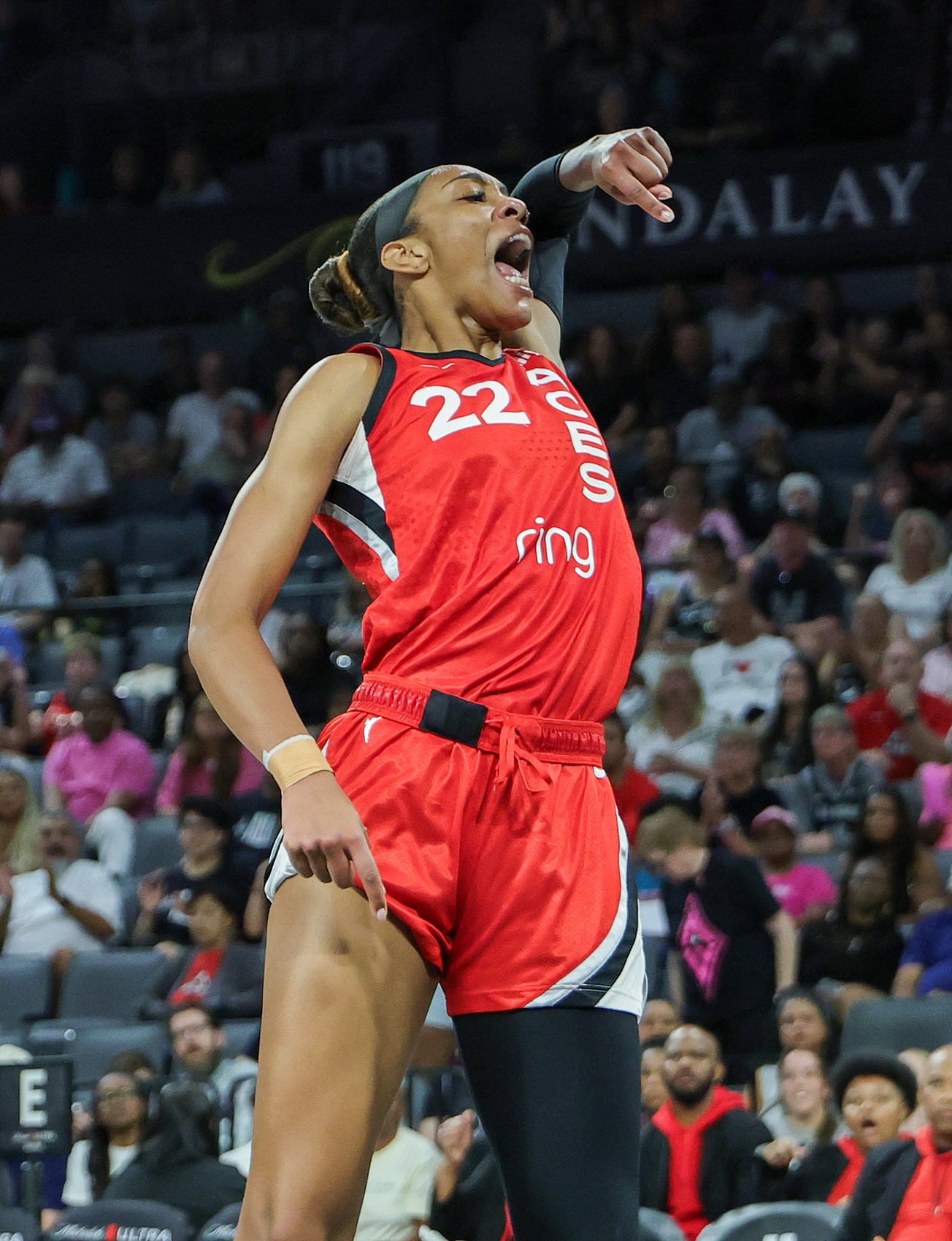 开云-阿贾-威尔逊砍个人生涯第36次30+ WNBA历史第二&仅次于陶乐西