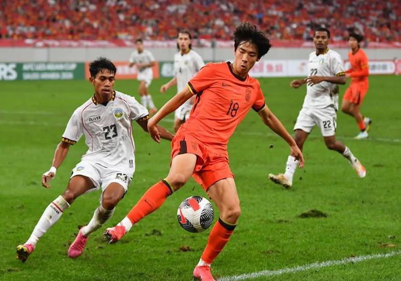 开云APP-央视直播中国VS北马里亚纳群岛！上朱鹏宇捞净胜球，安帅别当摆设