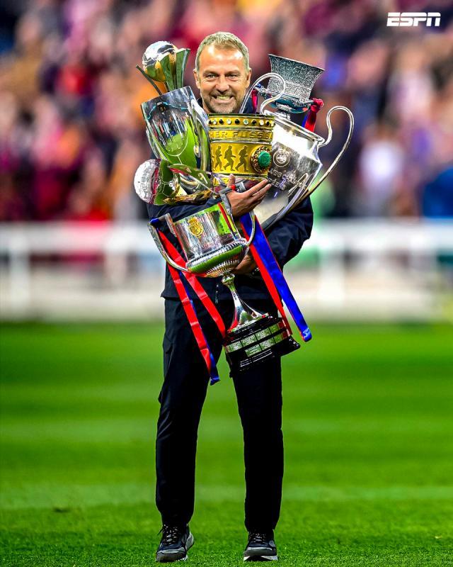 kaiyun-【数说】巴萨三连杀皇马，弗利克执教7场决赛全夺冠