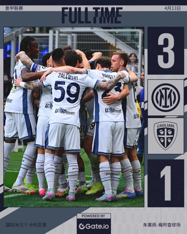 开云-【意甲】阿瑙+劳塔罗破门，国际米兰3比1卡利亚里